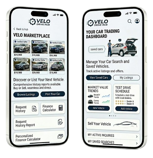 Velo Drive Hub App